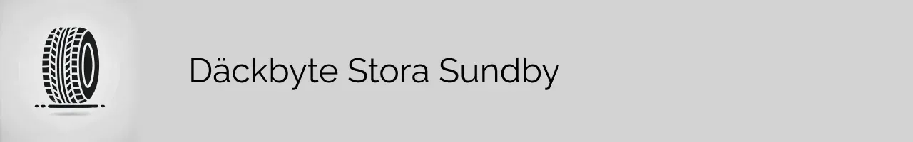 Däckbyte Stora Sundby